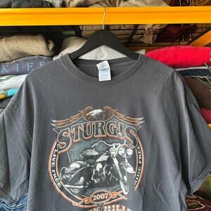 Sturgis 2007 black biker tee